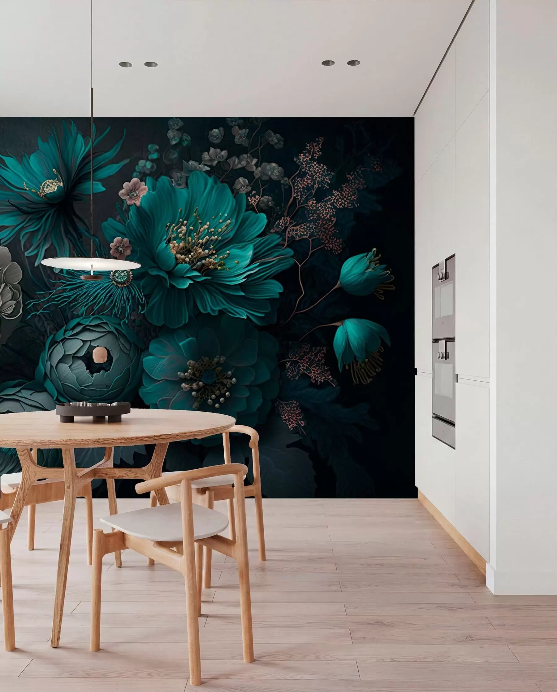 Papier peint fleurs du matin u75405