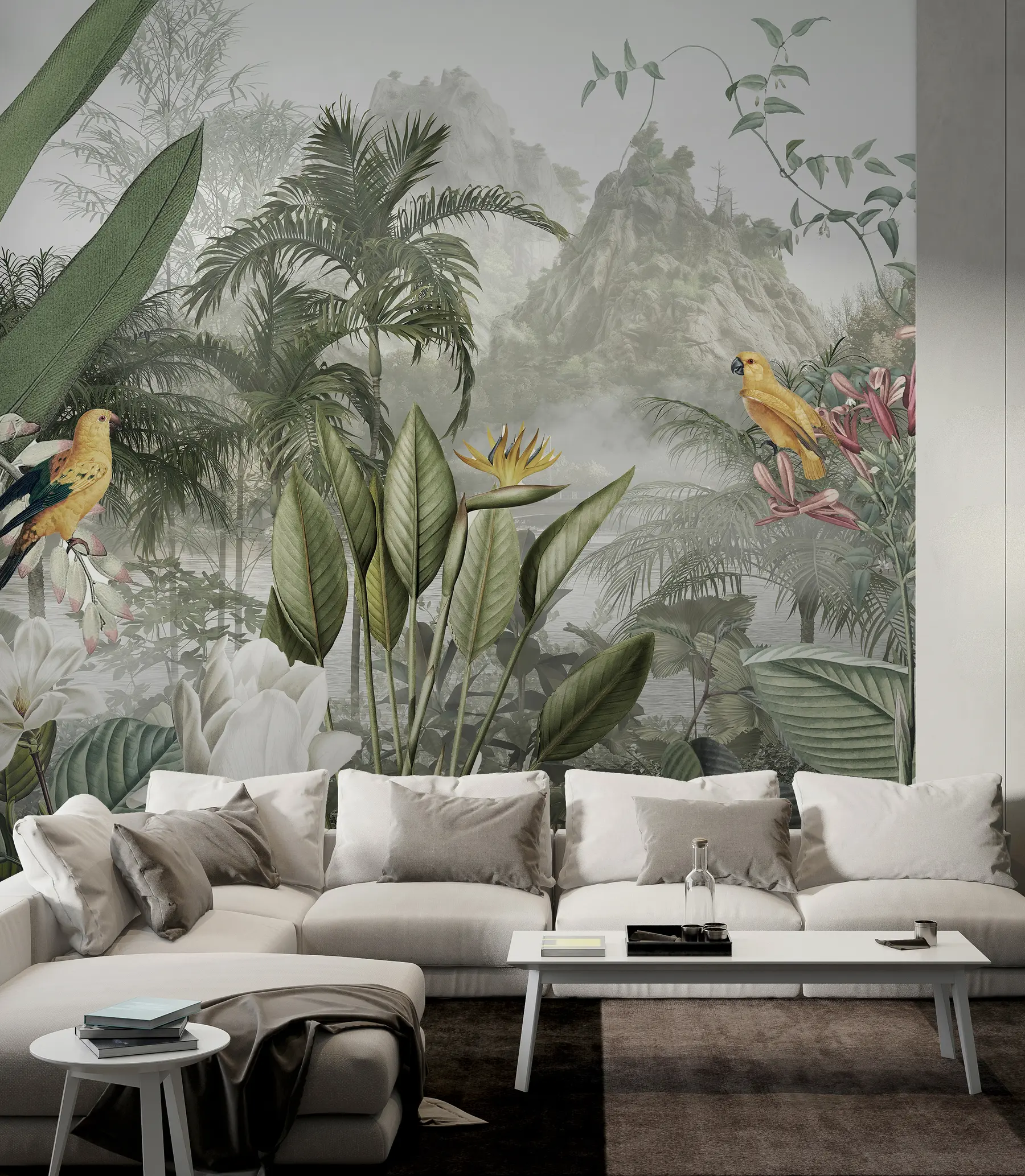 Papier peint jungle tropicale u95396