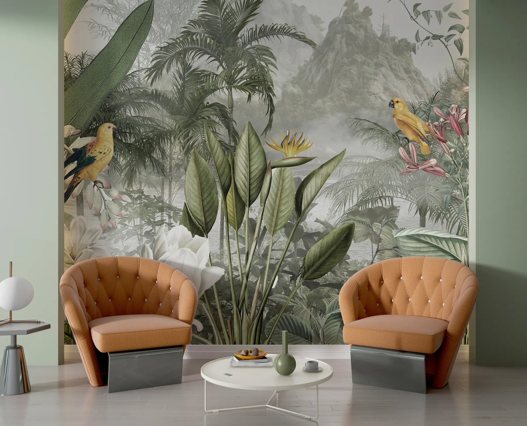 Papier peint jungle tropicale u95396