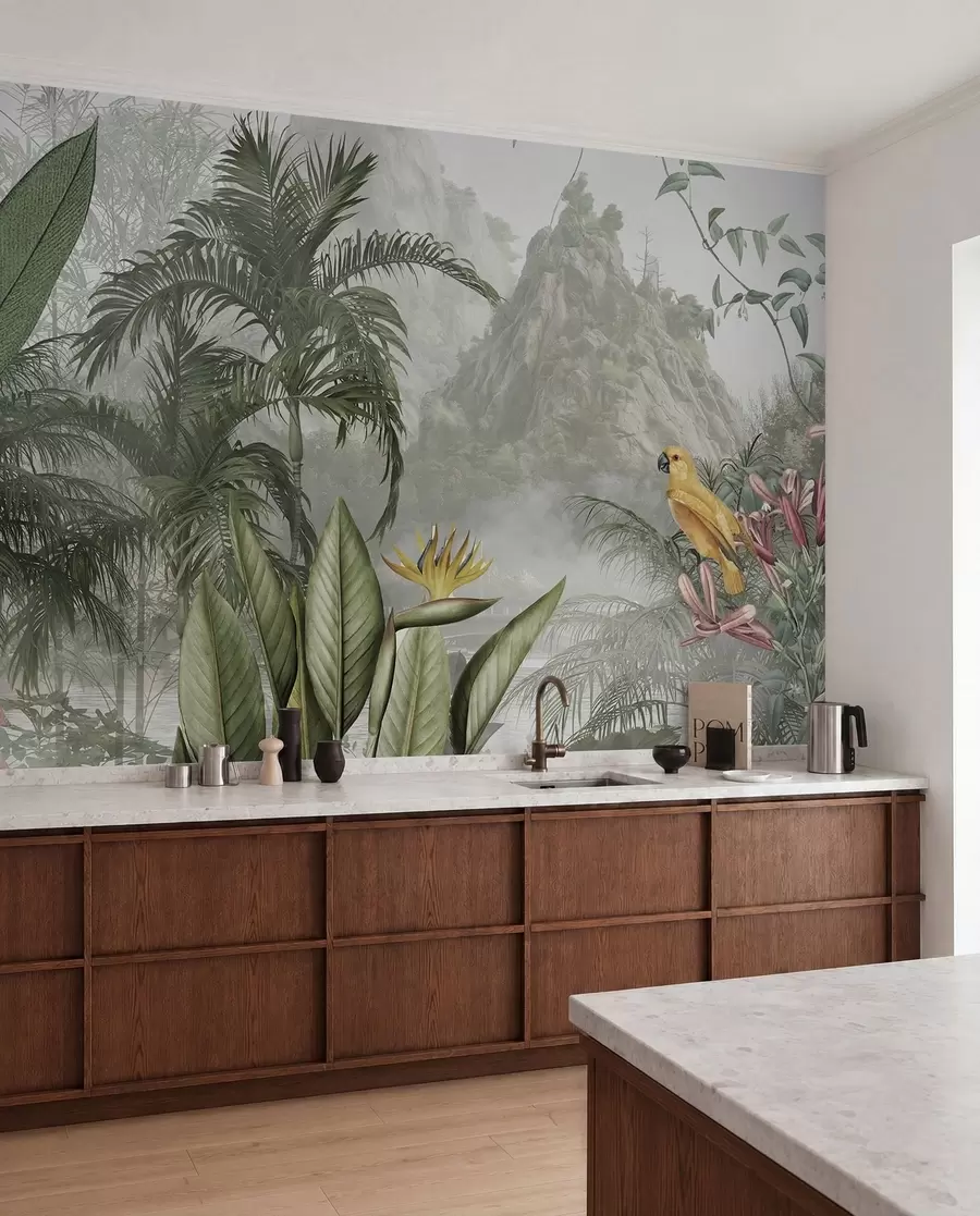 Papier peint jungle tropicale u95396
