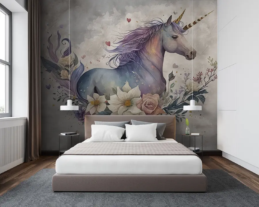 Papier peint Licorne u95411
