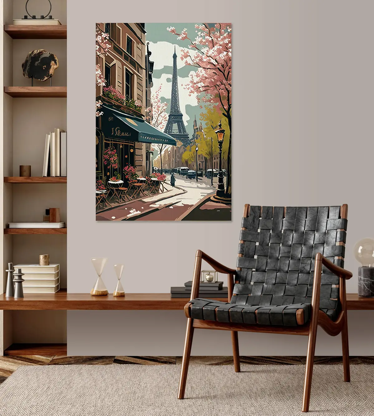 Tableau Bâtiment, ciel et fenêtre s33523