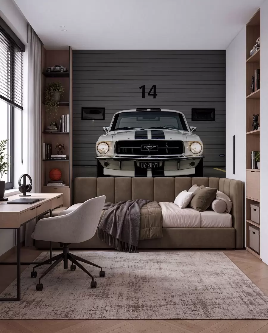 Papier peint ford Mustang 1970 u95536
