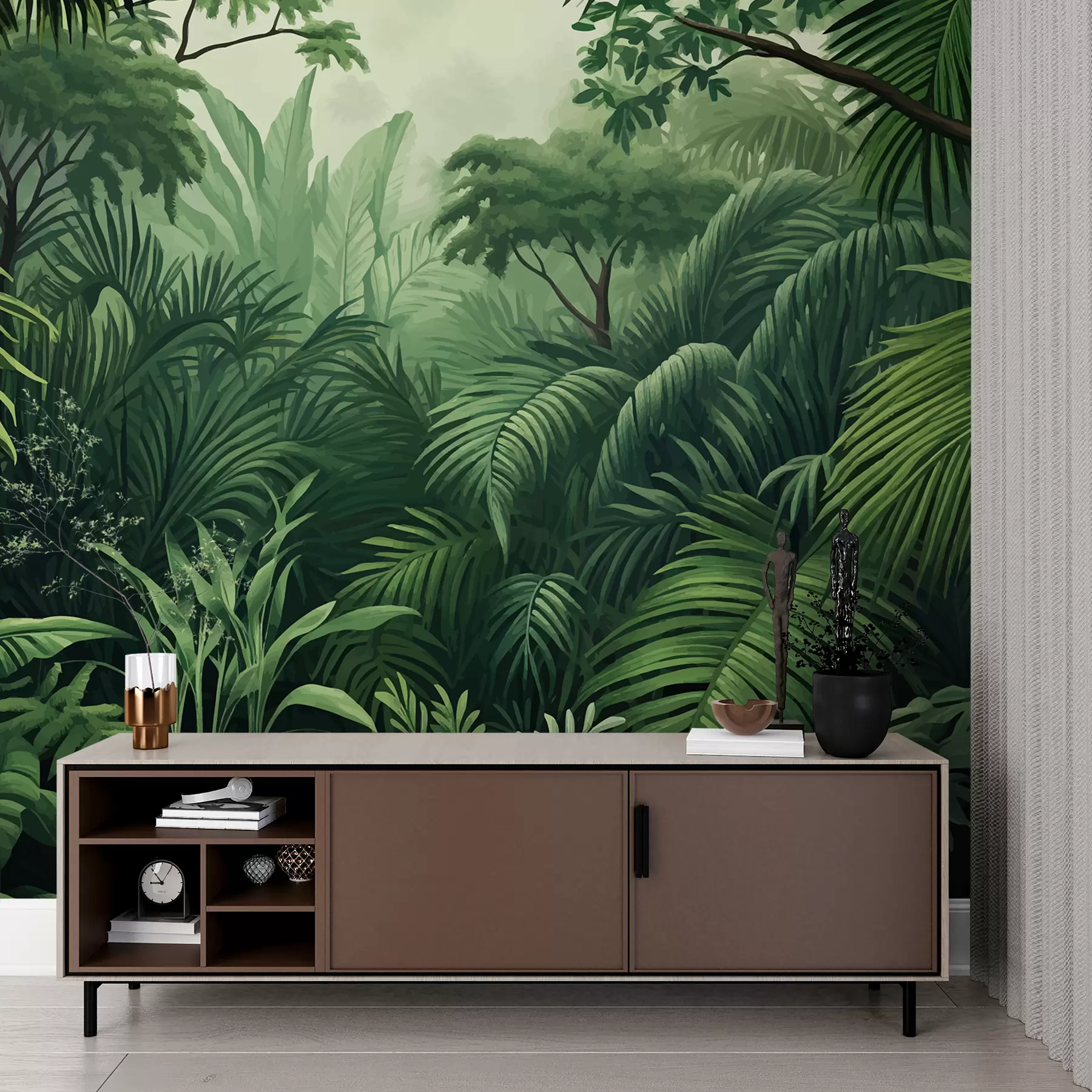 Papier peint Une forêt tropicale u95712