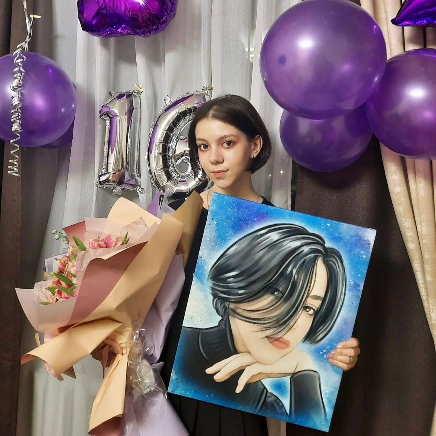 Tableau Peinture sur toile à partir de votre photo s34673