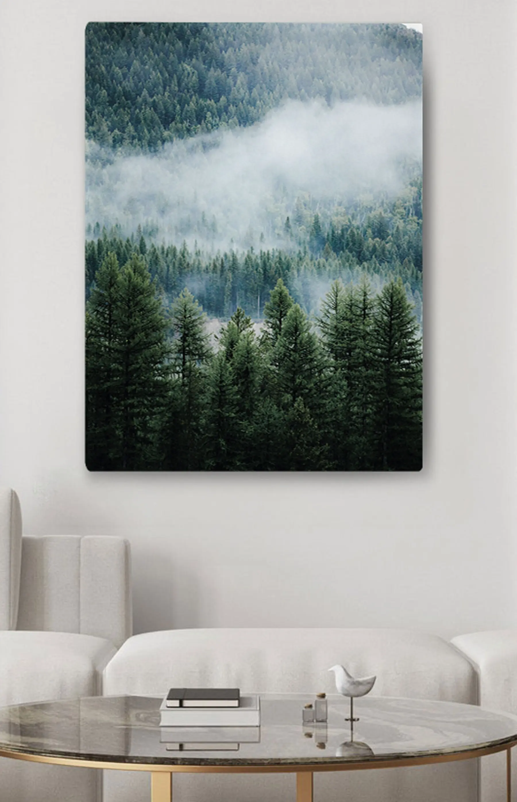 Tableau Nuages, atmosphère et communauté végétale s34825