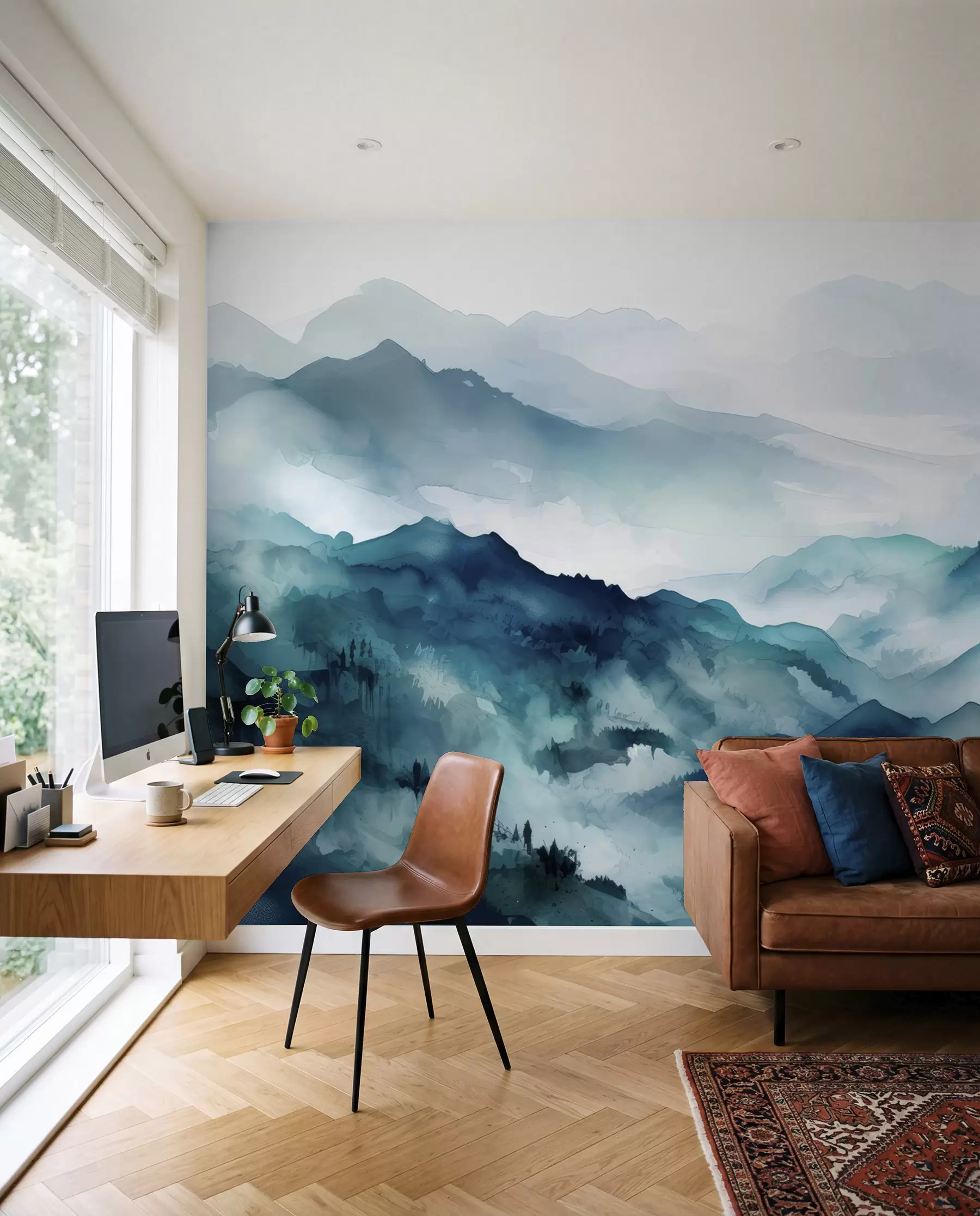 Papier peint Charme du paysage montagnard u96032
