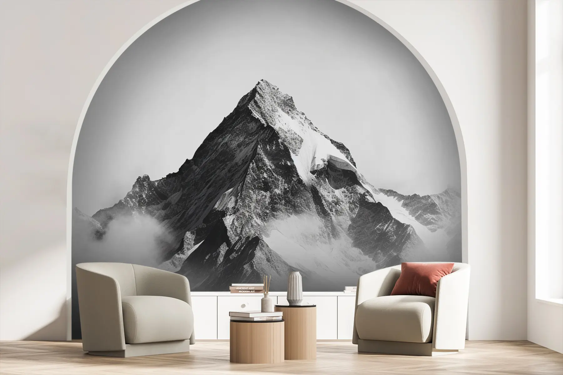 Papier peint Paysage de montagne se détendre u96033