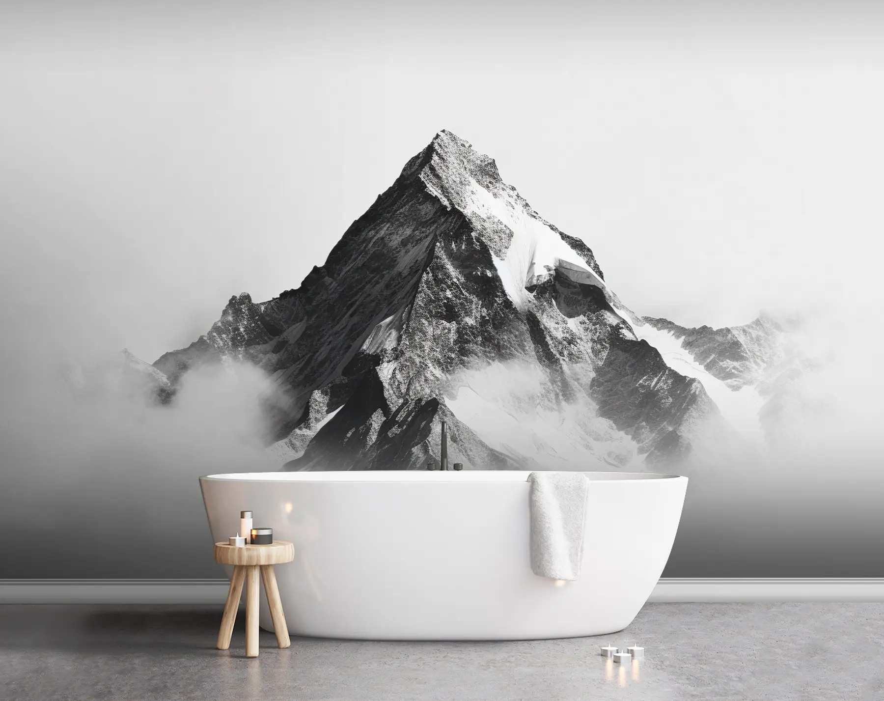 Papier peint Paysage de montagne se détendre u96033