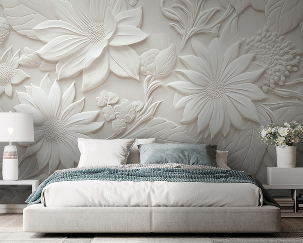 fleurs en 3D