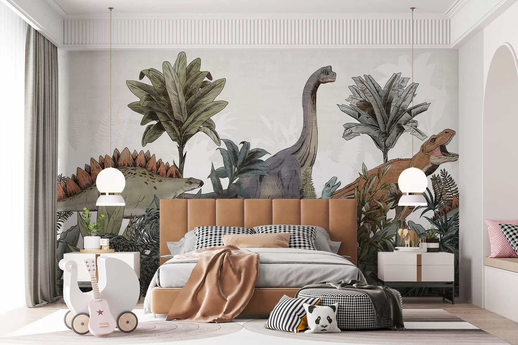 Papier peint Parc des grands dinosaures u96938