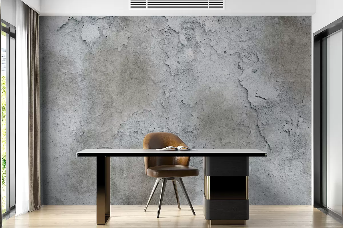 Papier peint Mur de béton avec rugosité u97224