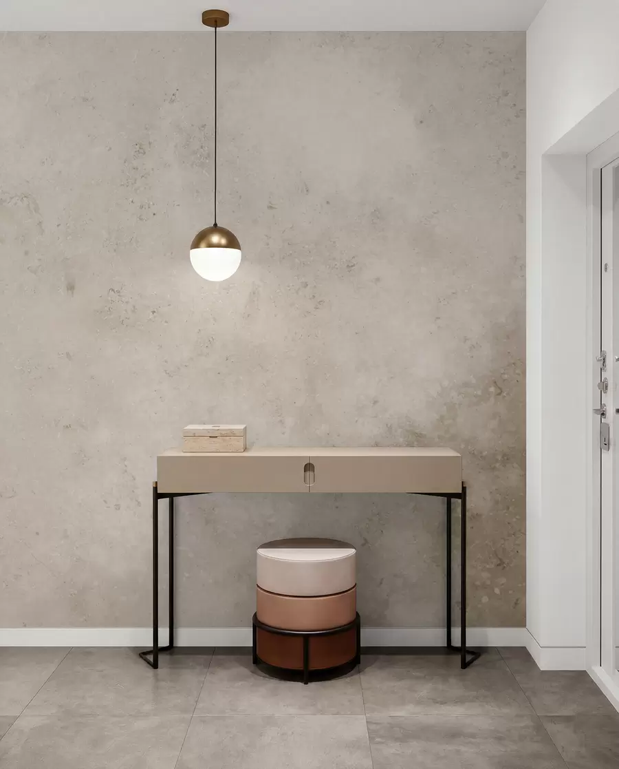 Papier peint Mur en béton beige u97236