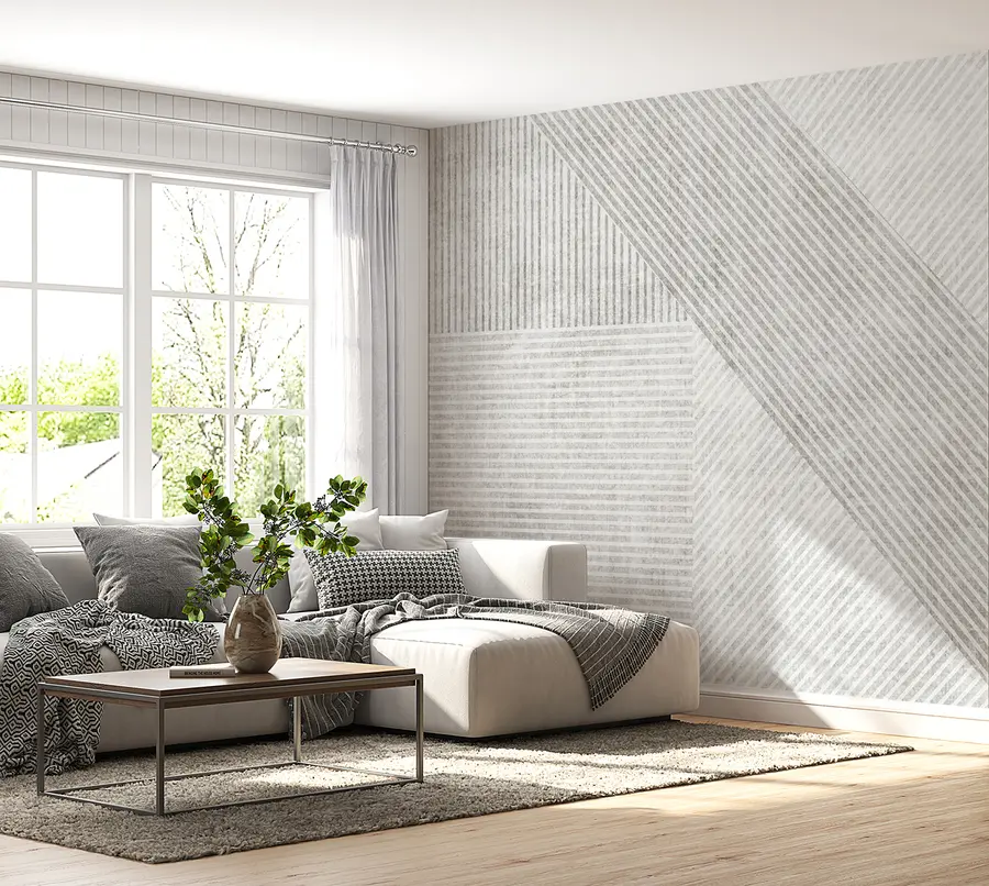 Papier peint Lignes géométriques vintage u96331