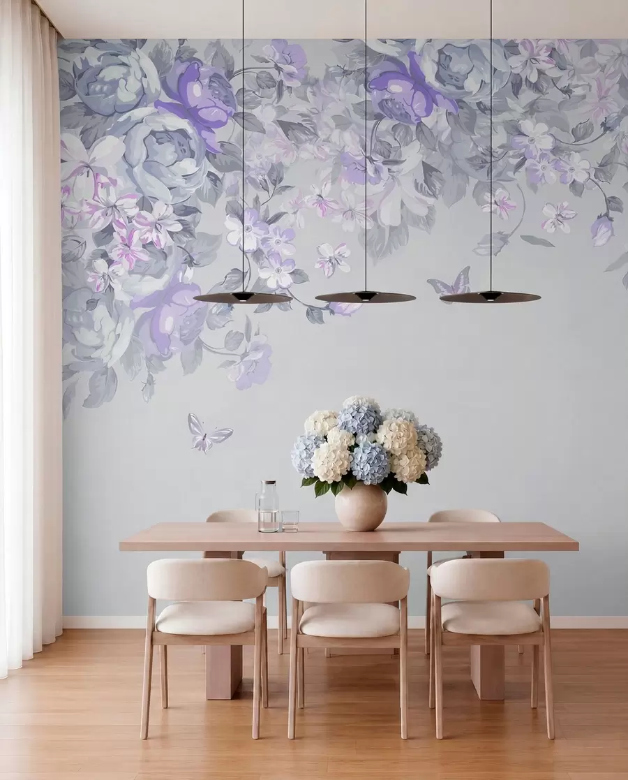 Papier peint Arche du jardin violet u94295v3