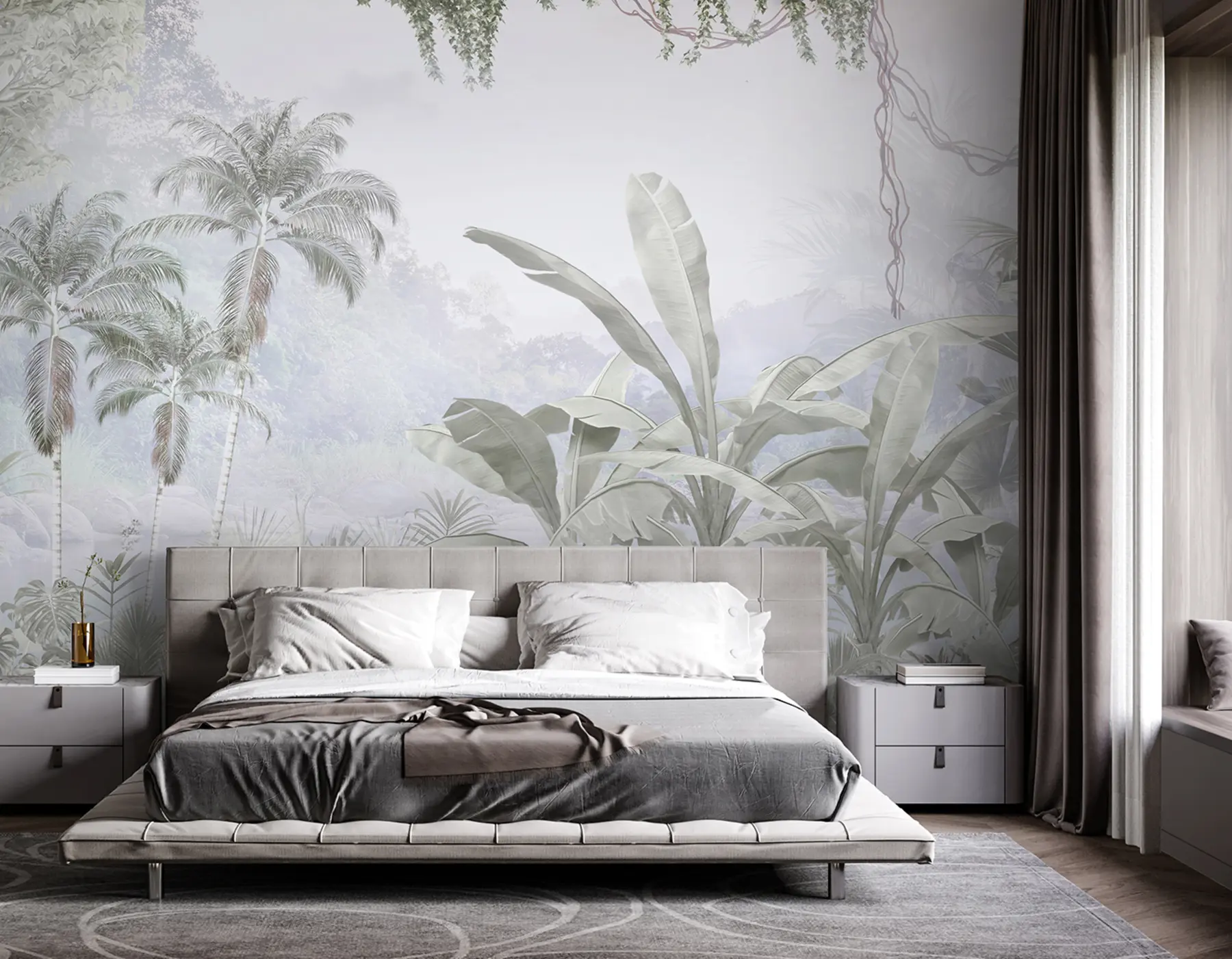 Papier peint Une forêt tropicale u97644