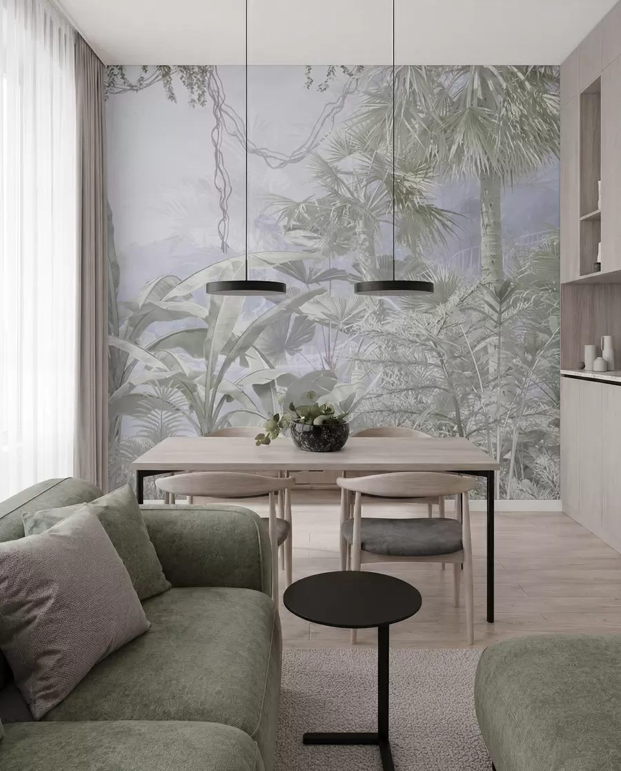 Papier peint Une forêt tropicale u97644