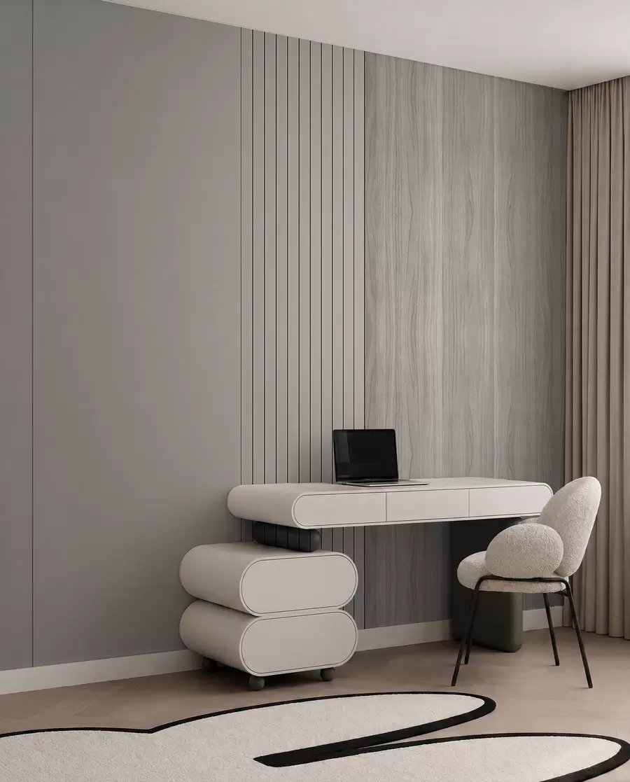 Papier peint Panneau avec douves et bois u97549