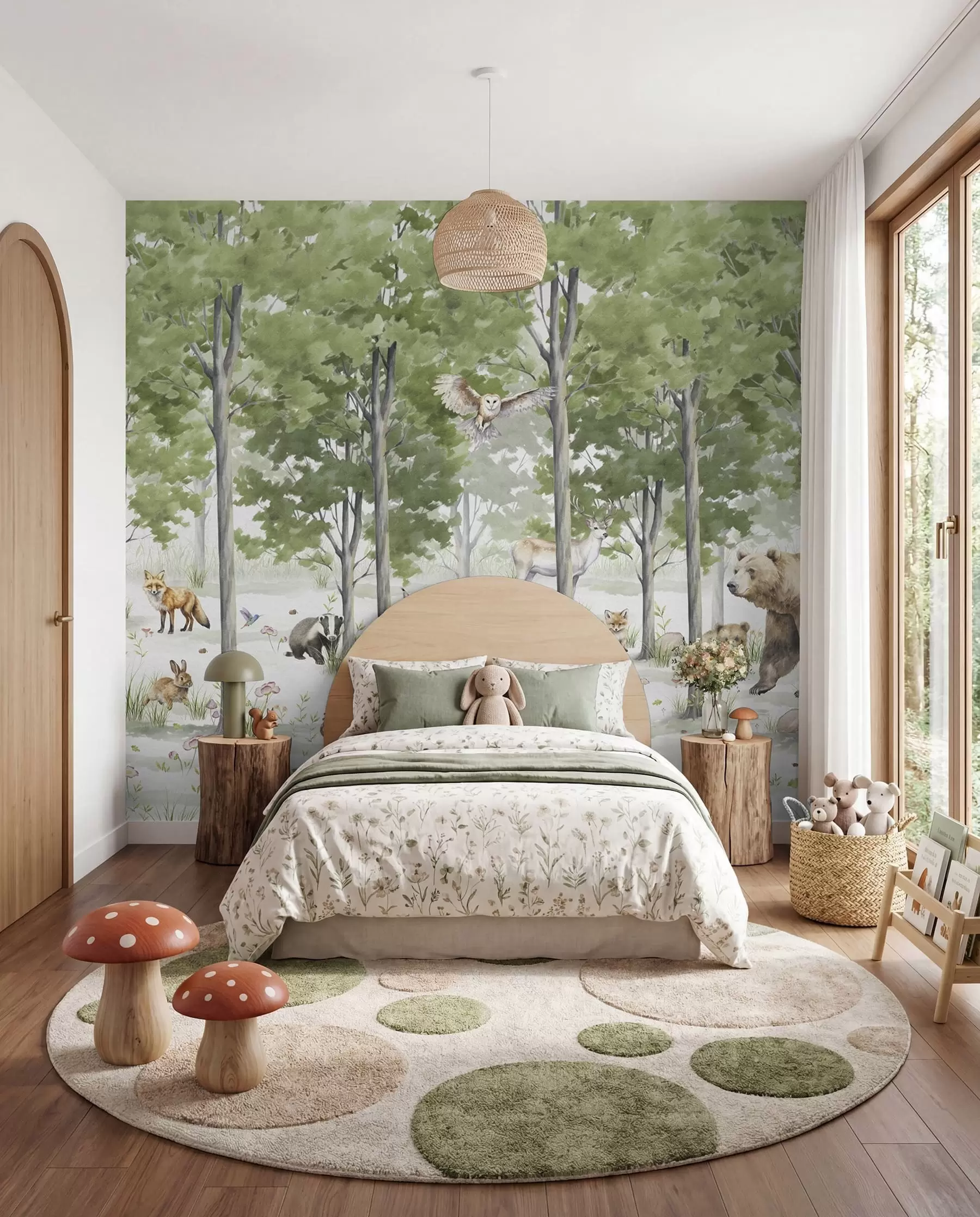 Papier peint Amis des bois u97741