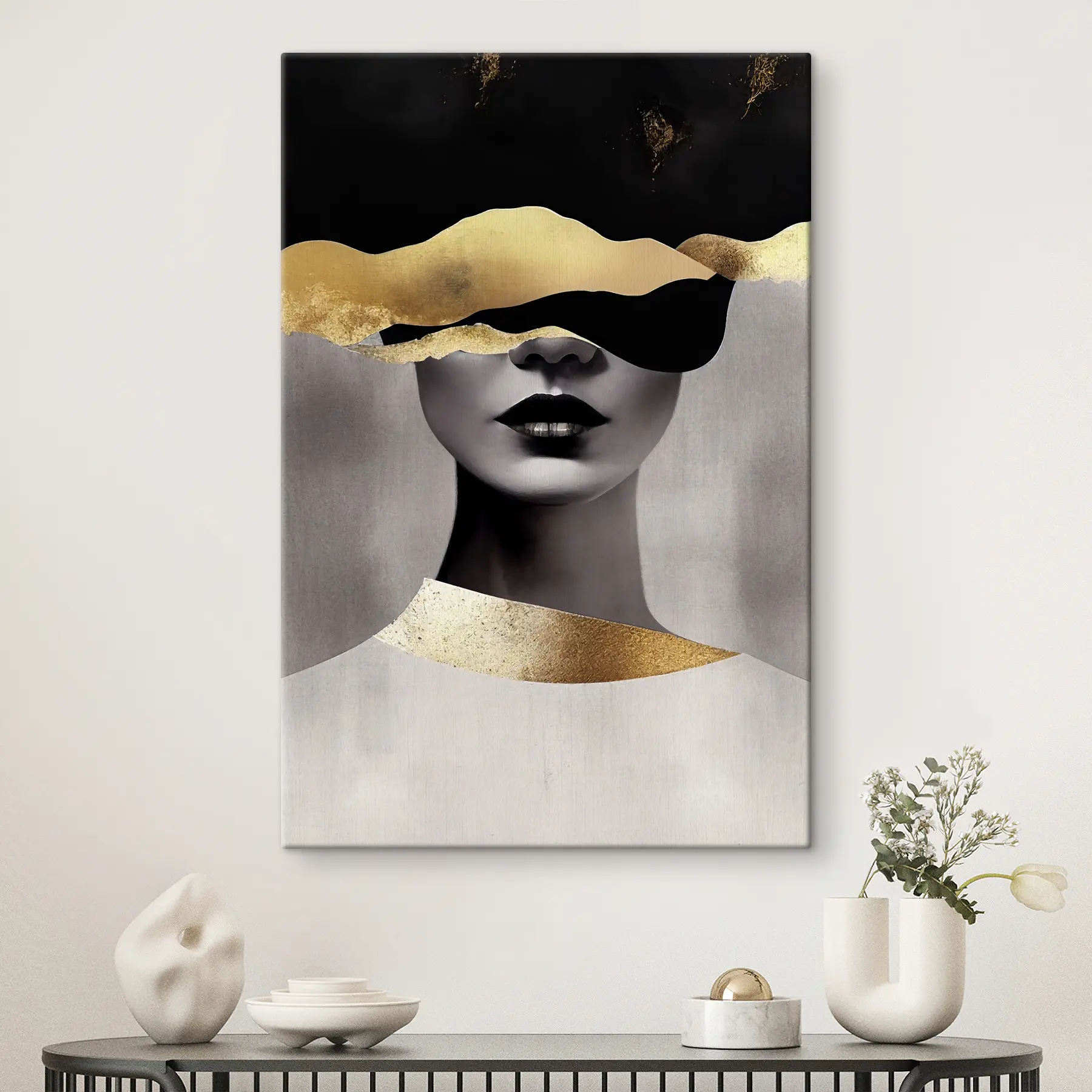 Papier peint Portrait d'une jeune fille s36199