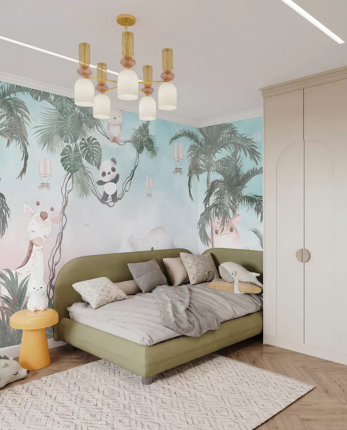Papier peint Animaux mignons pour une chambre d'enfant u98167