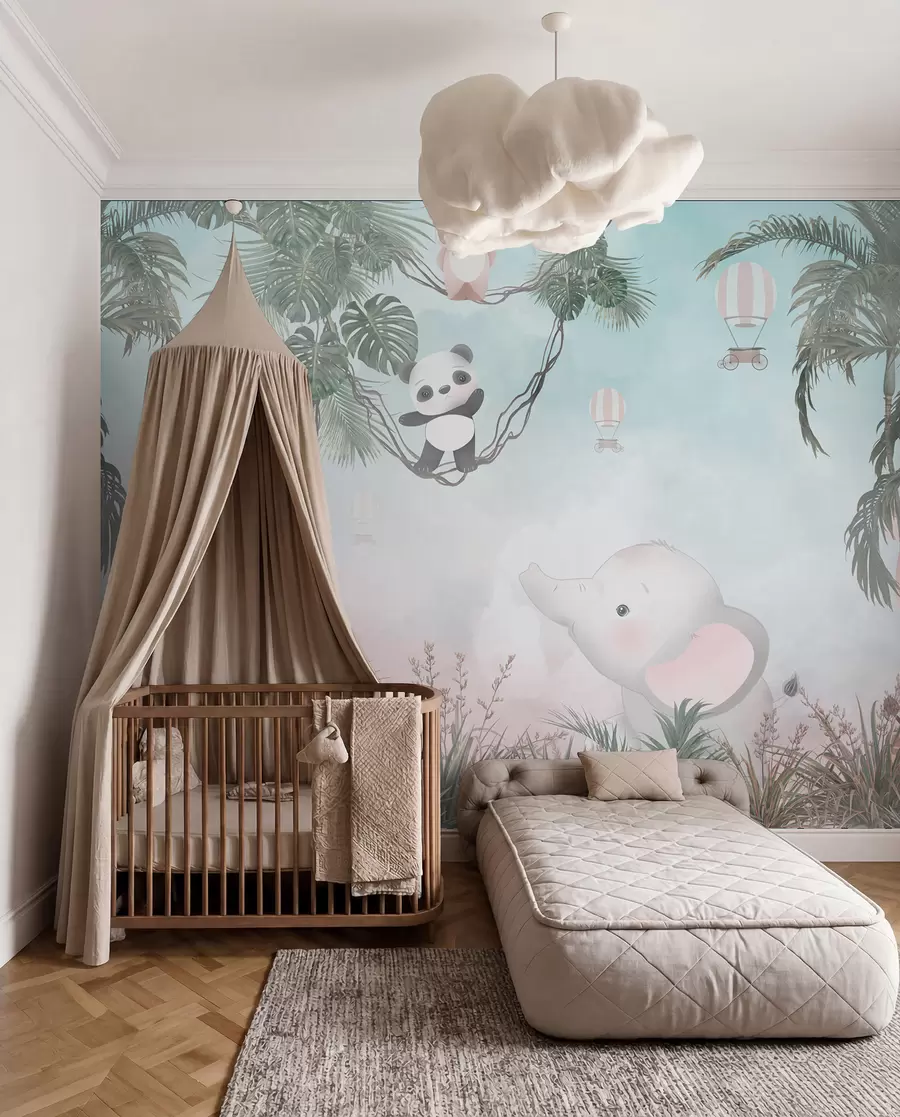 Papier peint Animaux mignons pour une chambre d'enfant u98167