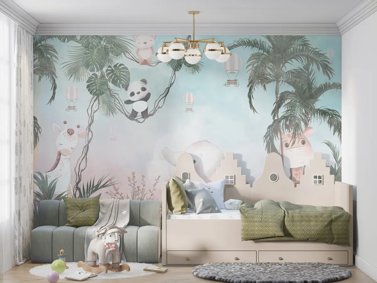 Papier peint Animaux mignons pour une chambre d'enfant u98167