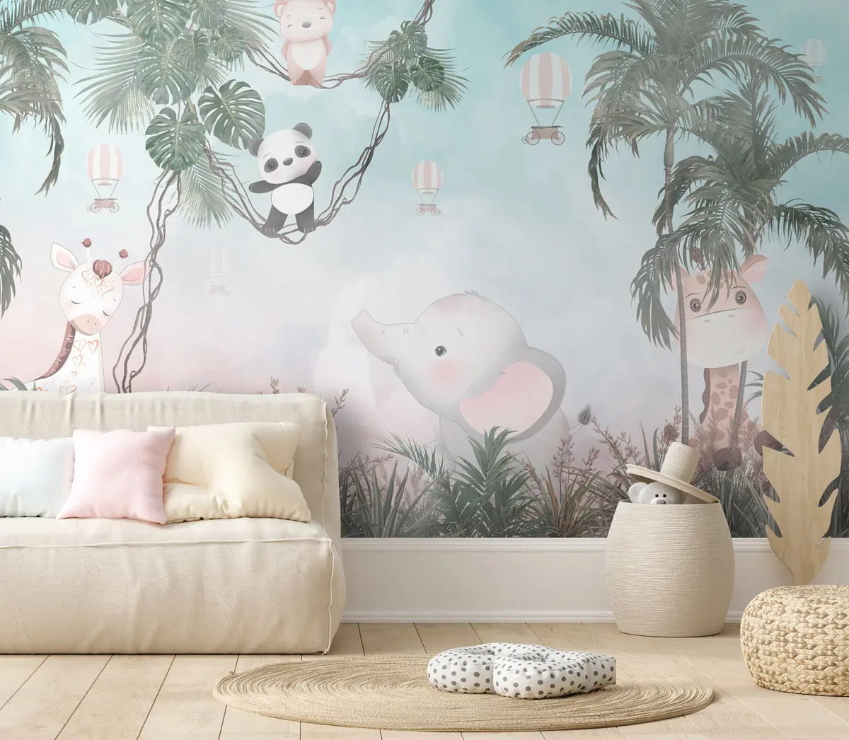 Papier peint Animaux mignons pour une chambre d'enfant u98167
