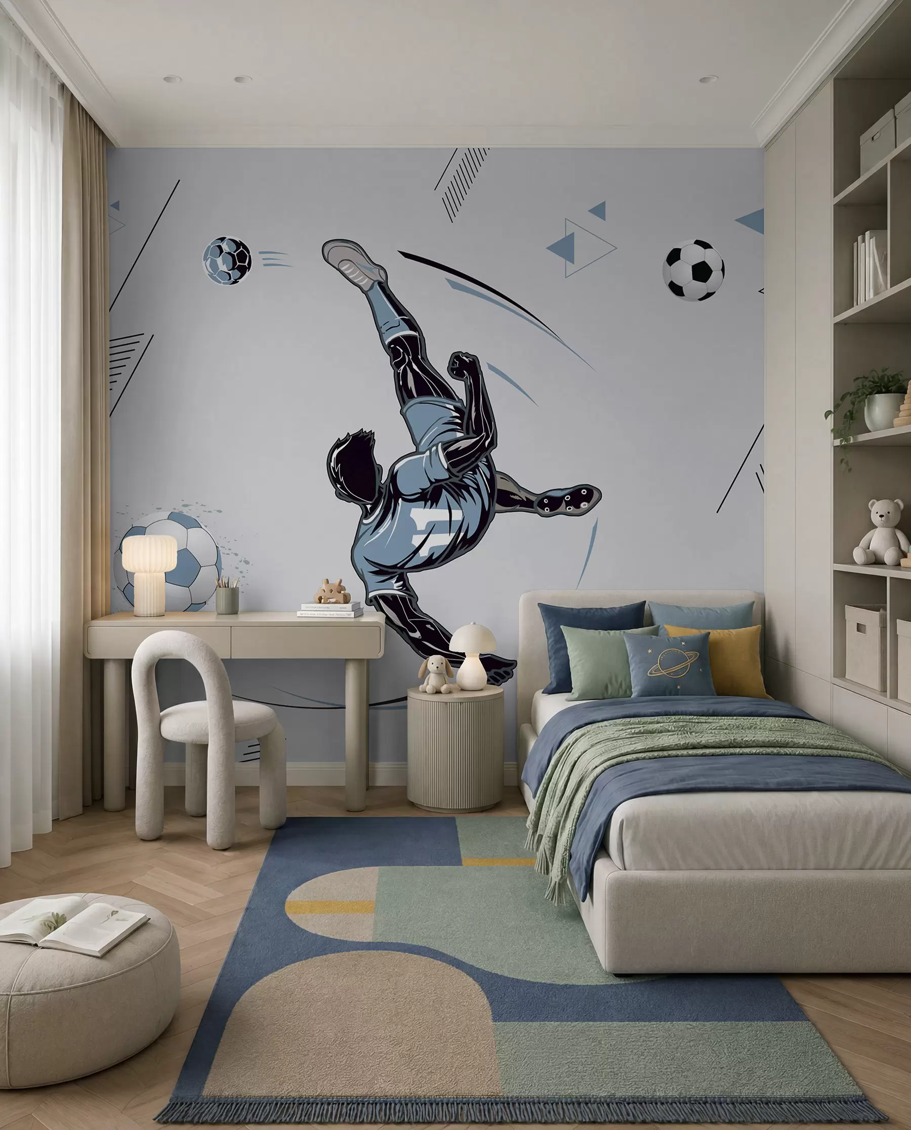 Papier peint Retourné acrobatique u98736
