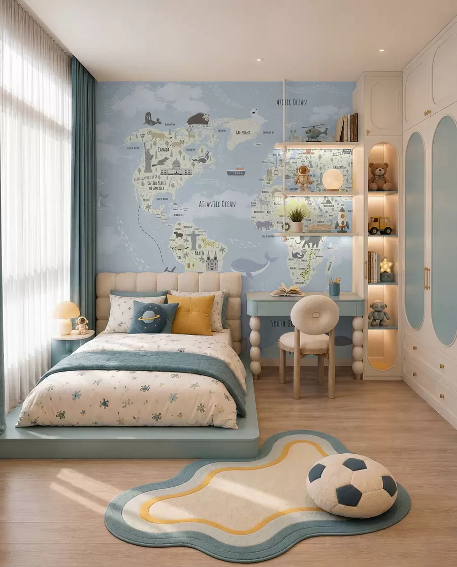 Papier peint Atlas des petites merveilles u96587