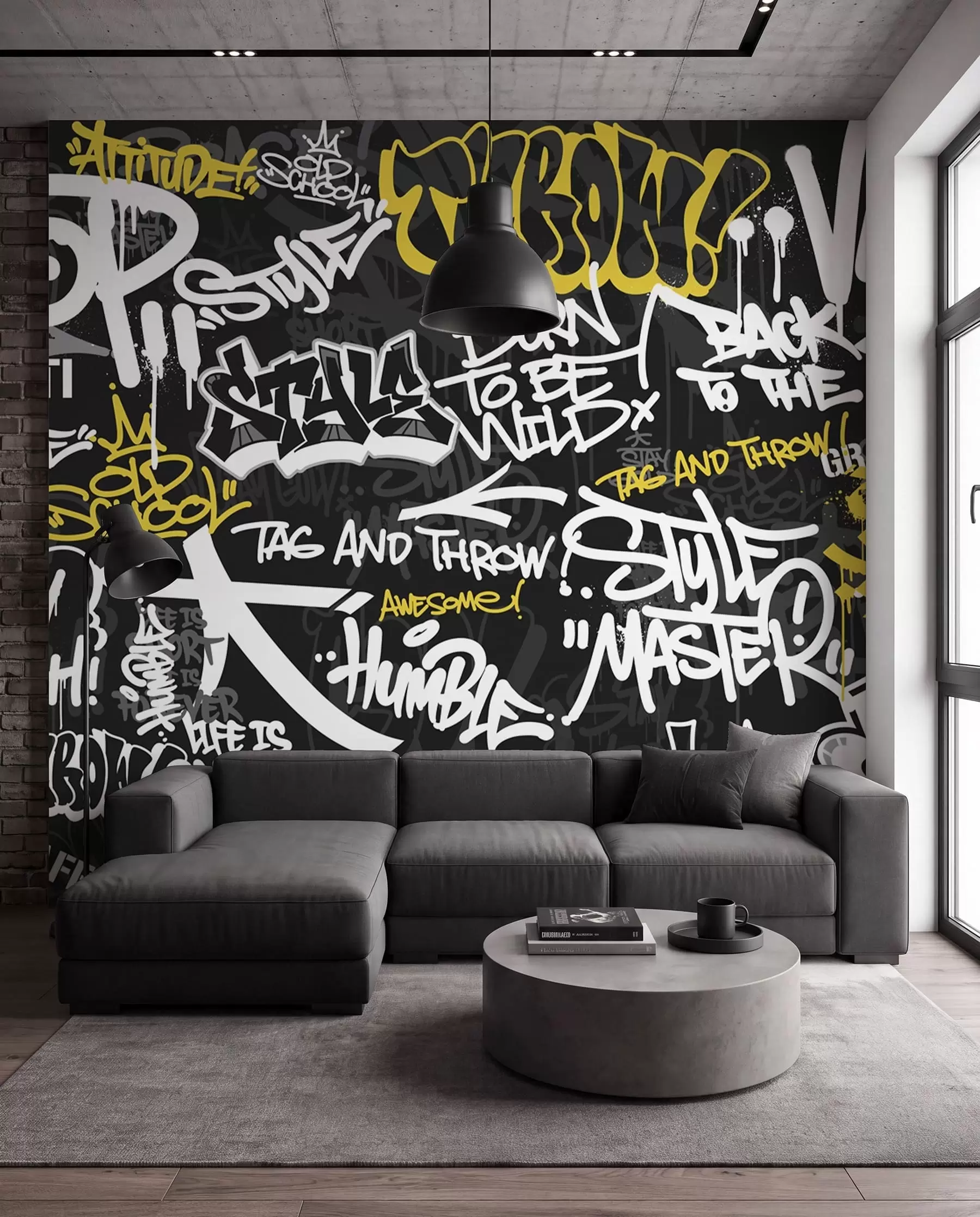 Papier peint Graffiti u98895