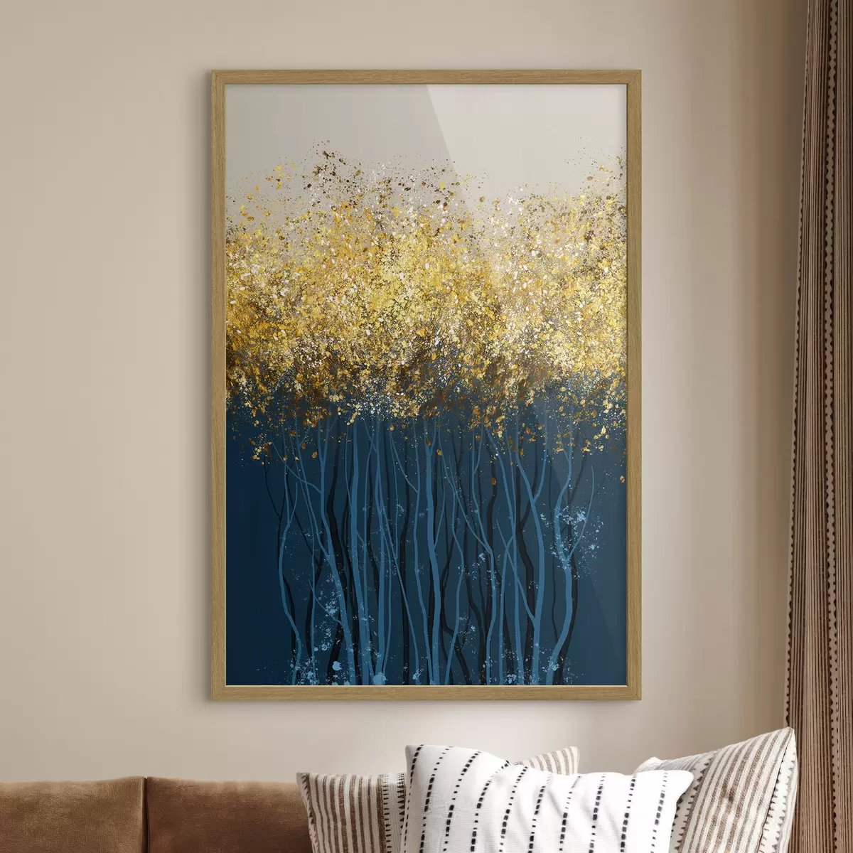 Poster Arbres à feuilles f01893