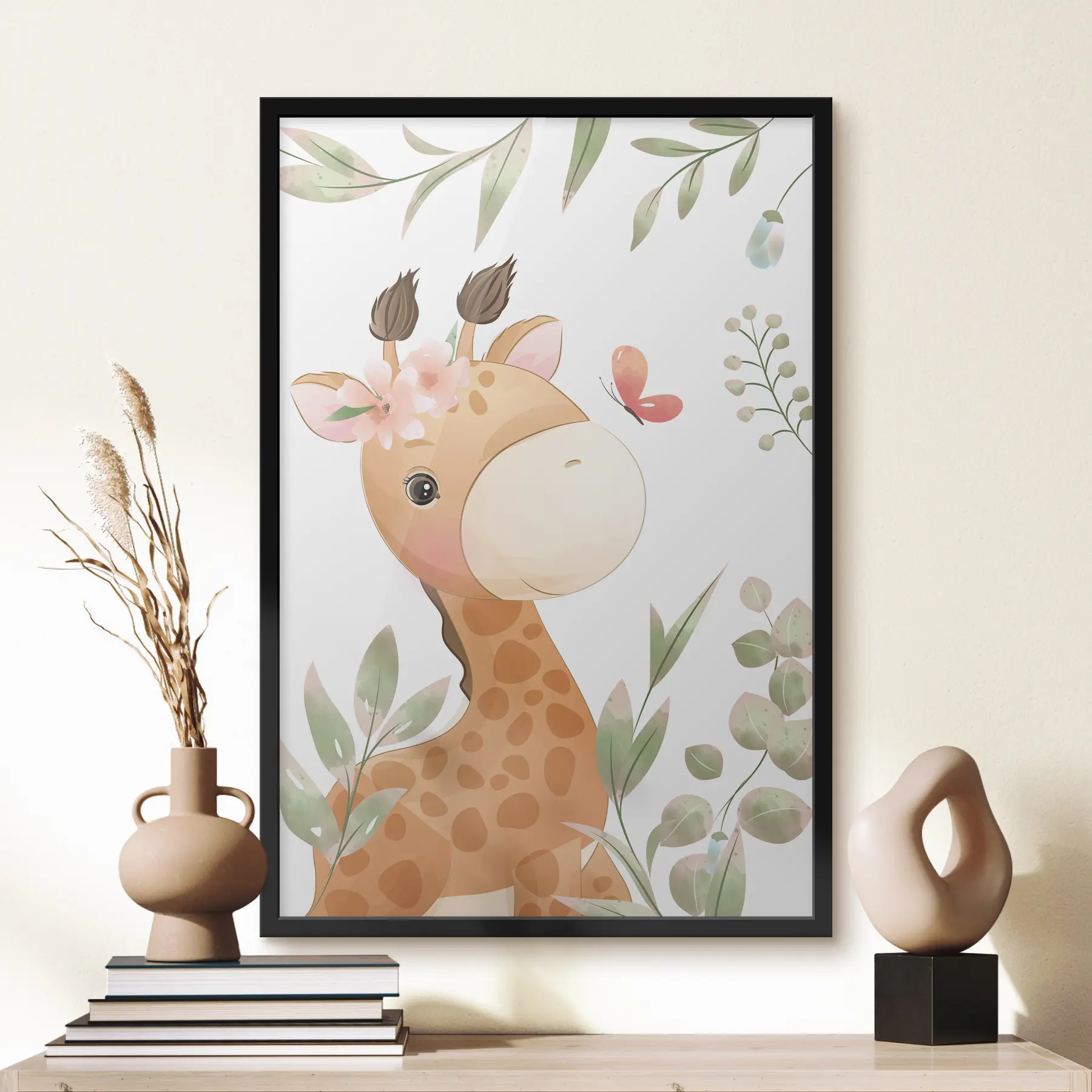 Papier peint Chère Girafe f31833