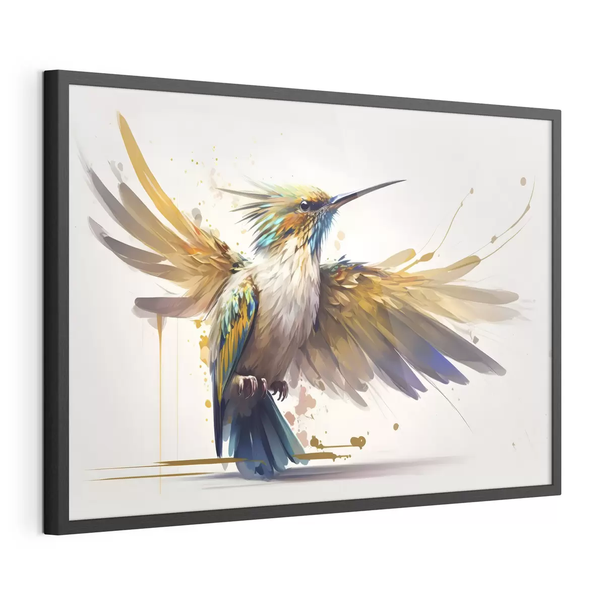 Poster Oiseaux et chaleur f33552