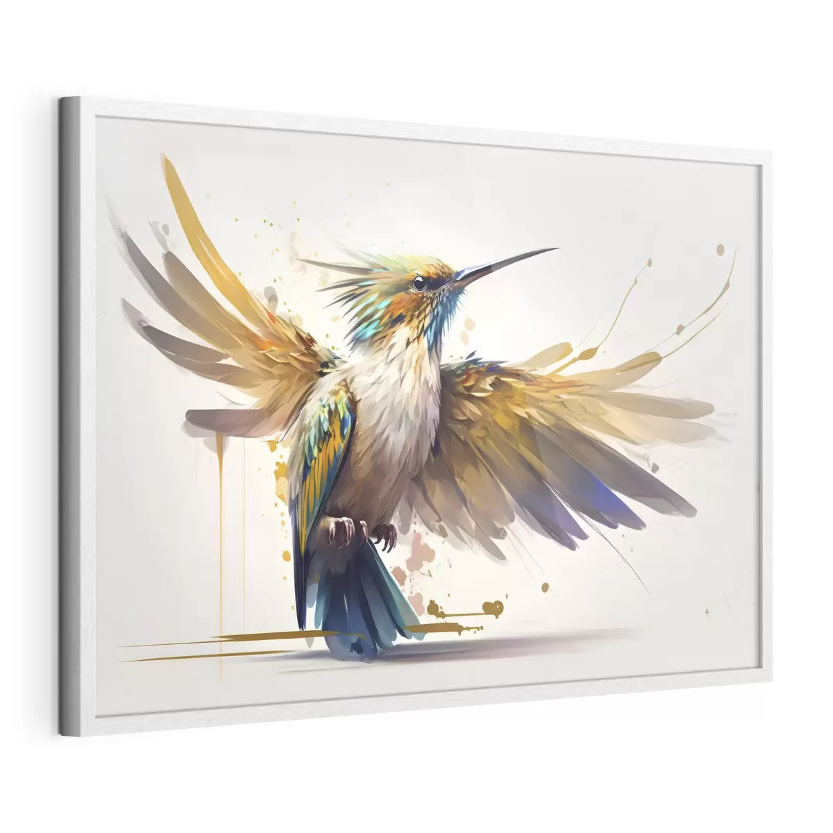 Poster Oiseaux et chaleur f33552
