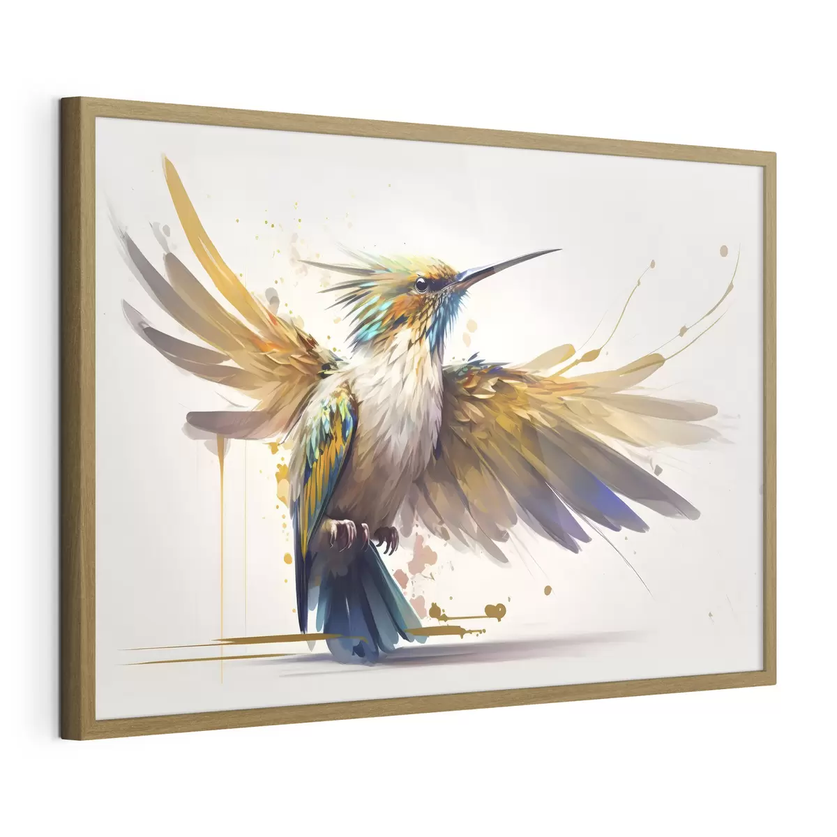 Poster Oiseaux et chaleur f33552