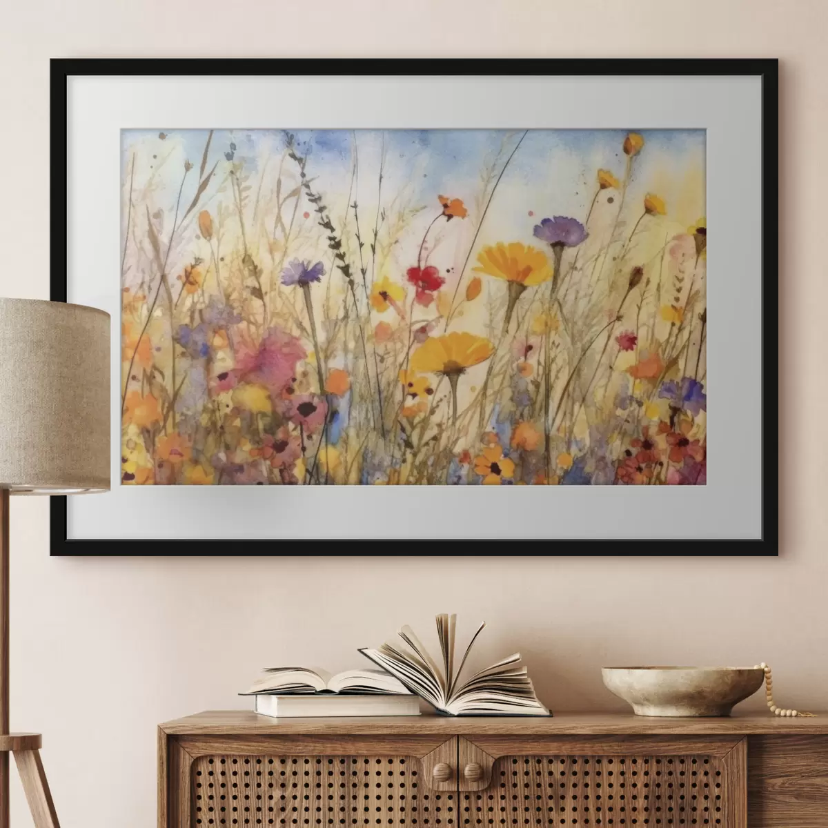 Poster Prairie en fête f33634