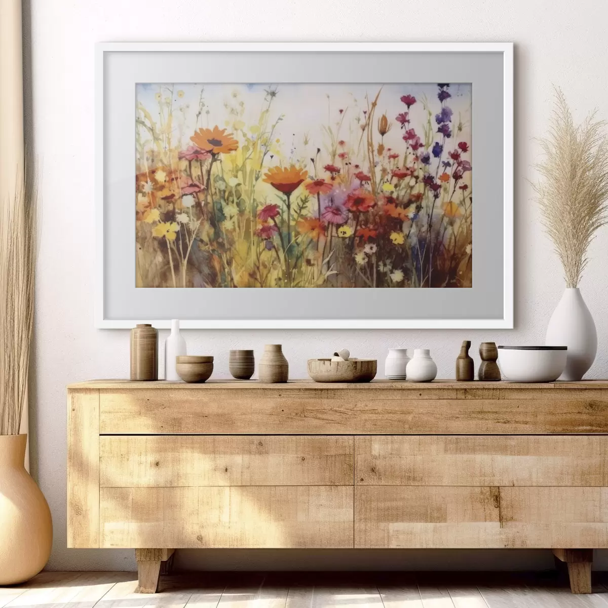Poster Fleurs et envol f33666