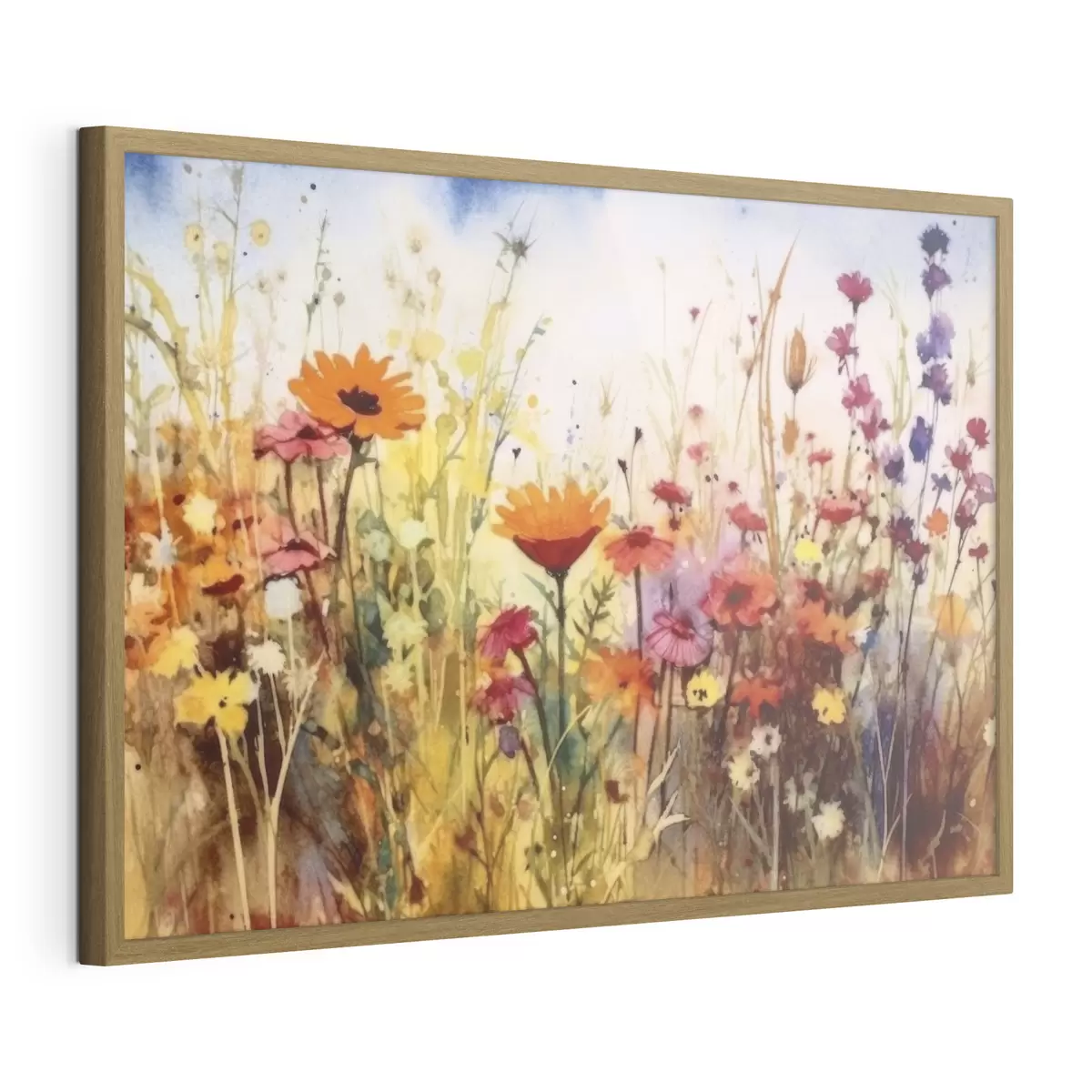 Poster Fleurs et envol f33666