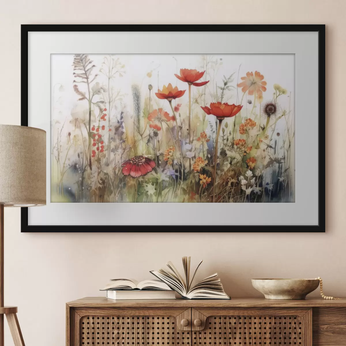 Poster Fleurs et nostalgie f33675