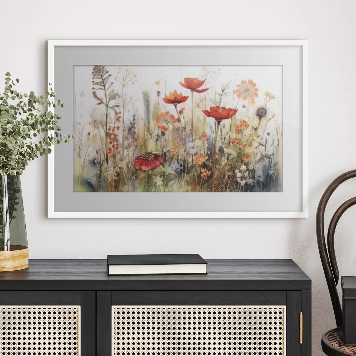 Poster Fleurs et nostalgie f33675
