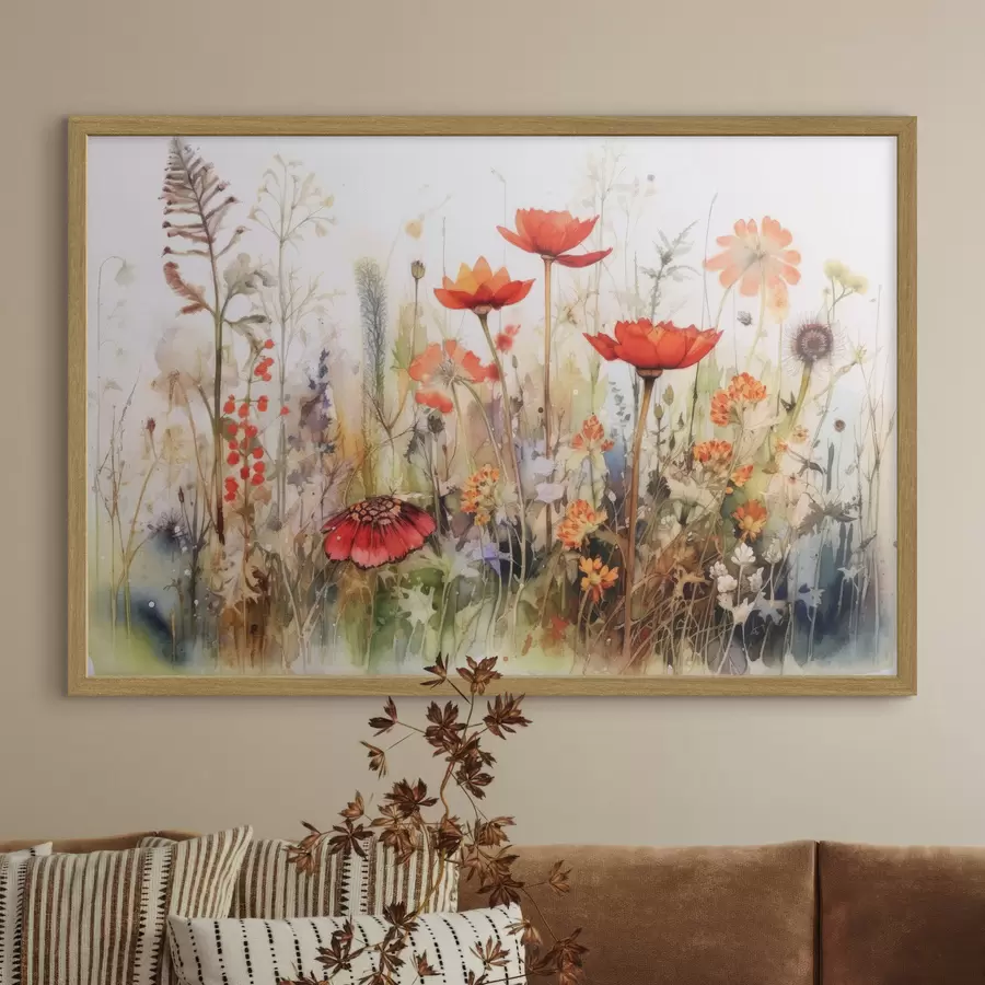 Papier peint jardin d'automne f33675