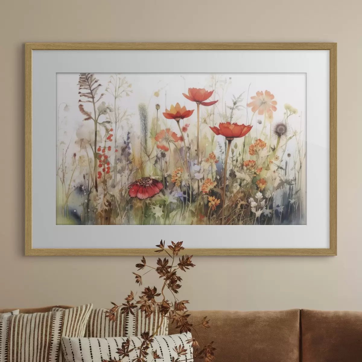 Poster Fleurs et nostalgie f33675