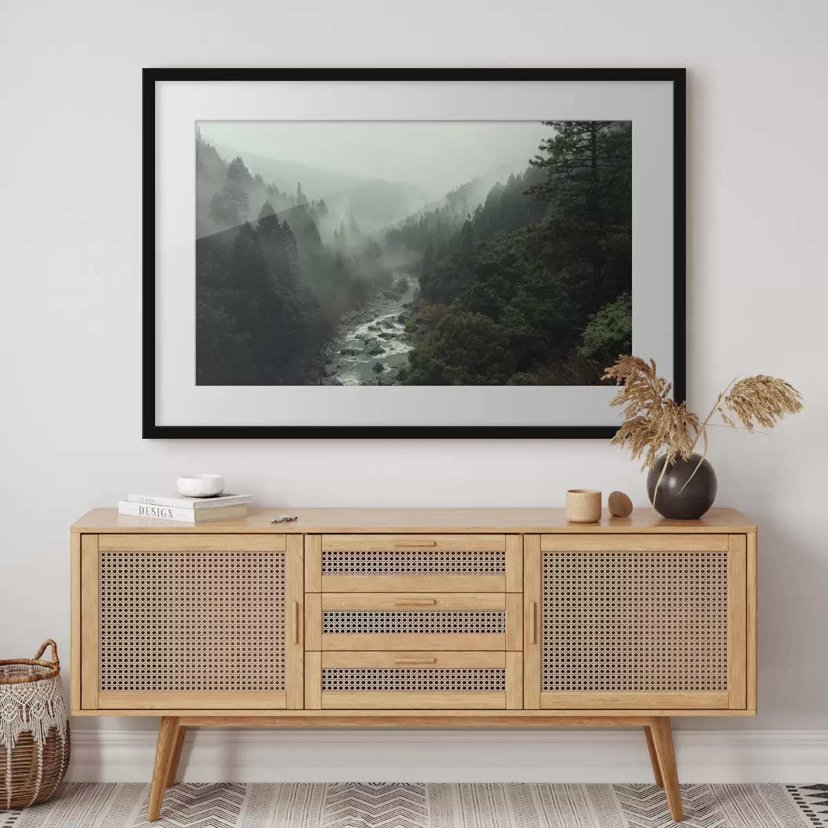 Poster Brume de montagne f33760