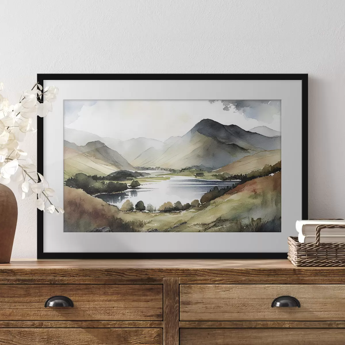 Poster Sérénité des montagnes f36018
