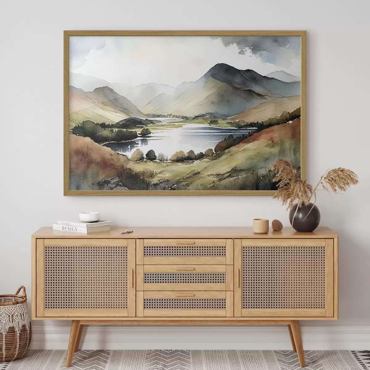 Poster Sérénité des montagnes f36018