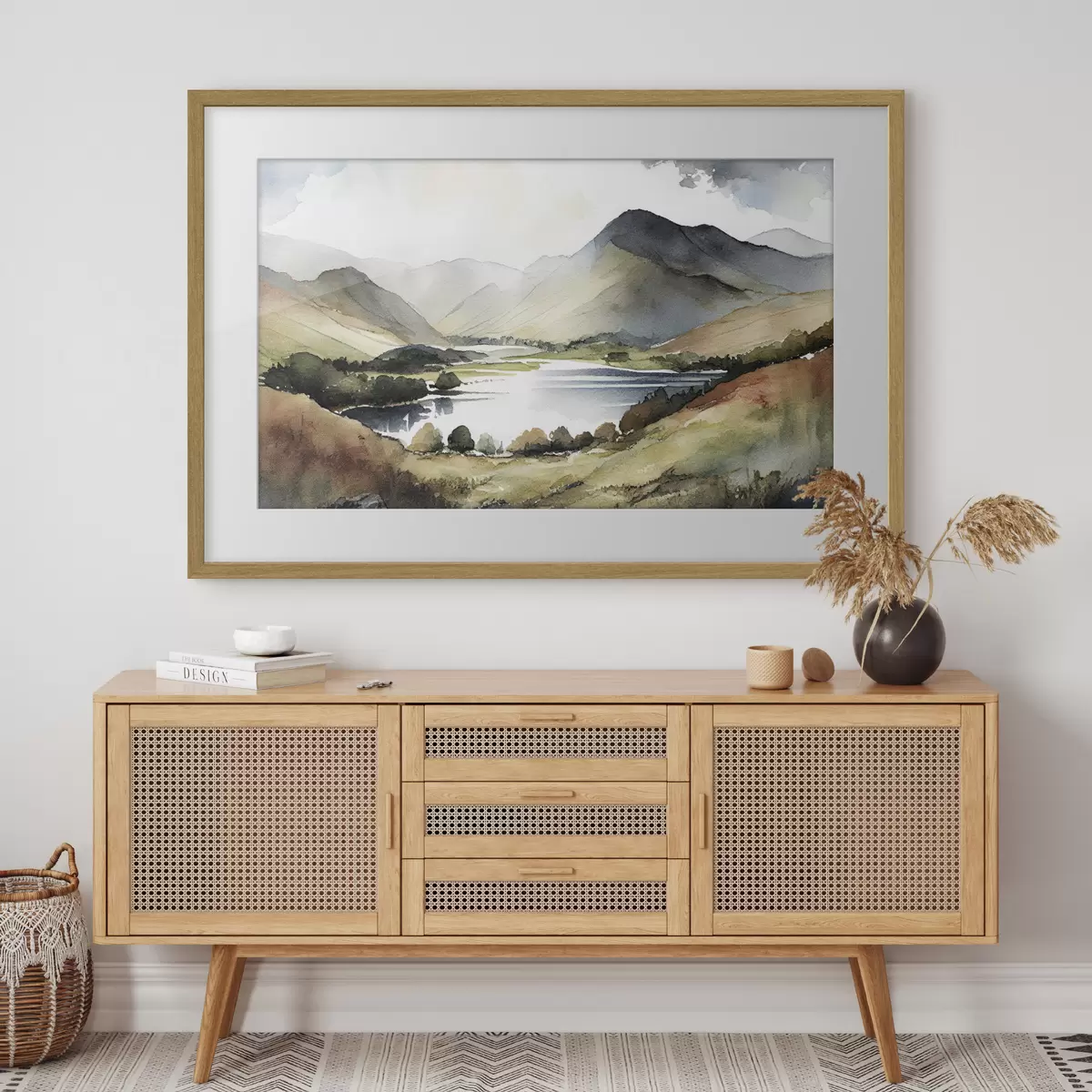 Poster Sérénité des montagnes f36018
