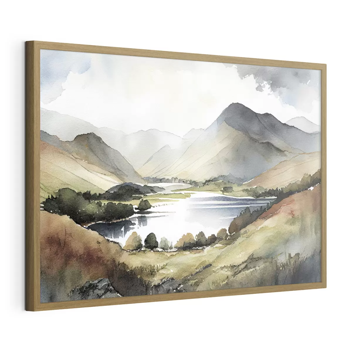 Poster Sérénité des montagnes f36018