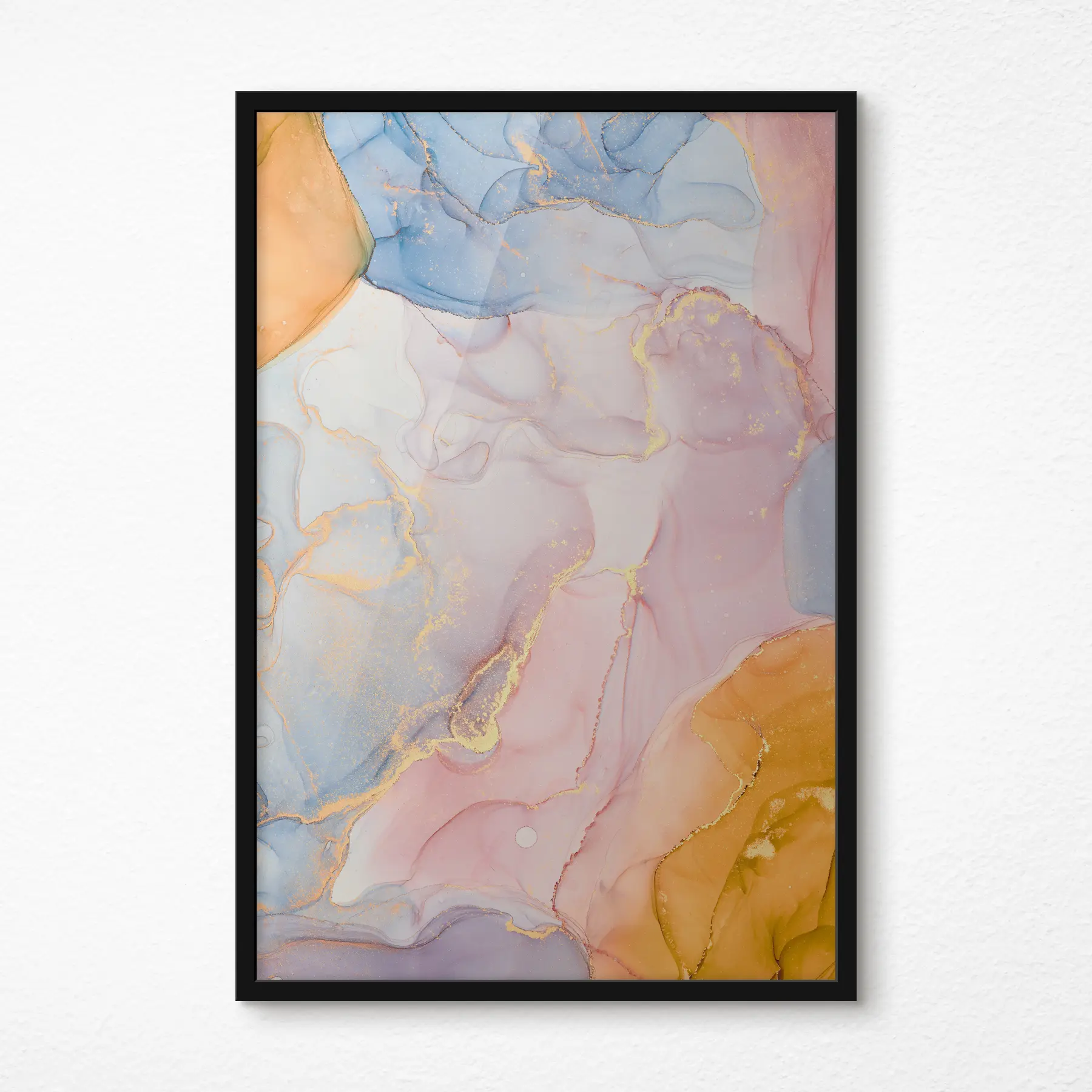 Papier peint Peinture avec des encres à l'alcool f36210