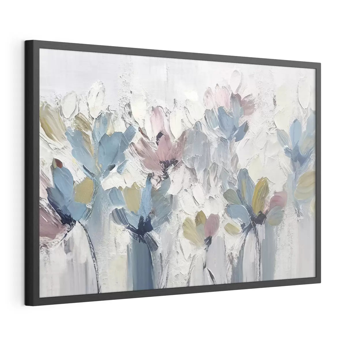 Poster Bouquet bleu et rose f36195